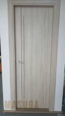 puerta de madera a medida para vivienda en a coruna